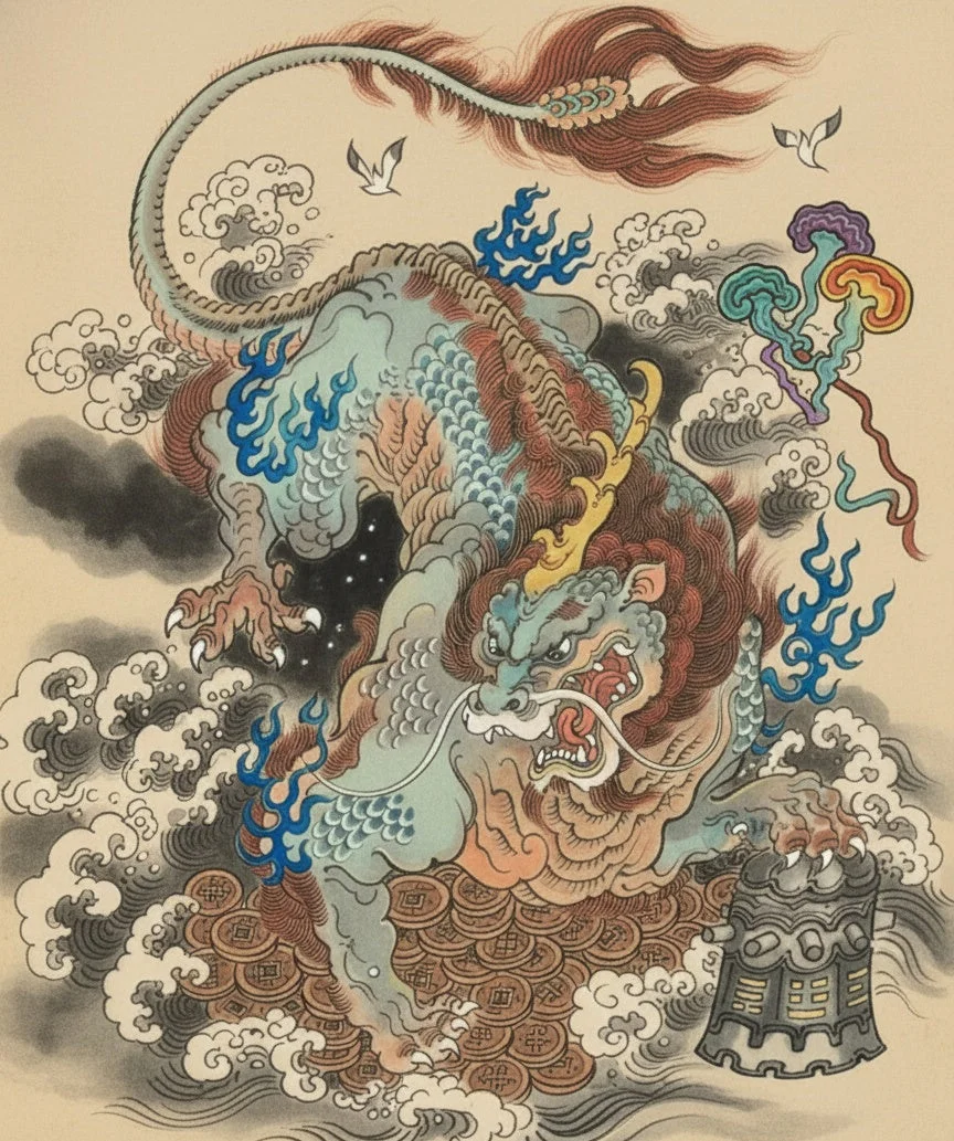 Fengshui wealth symbol,