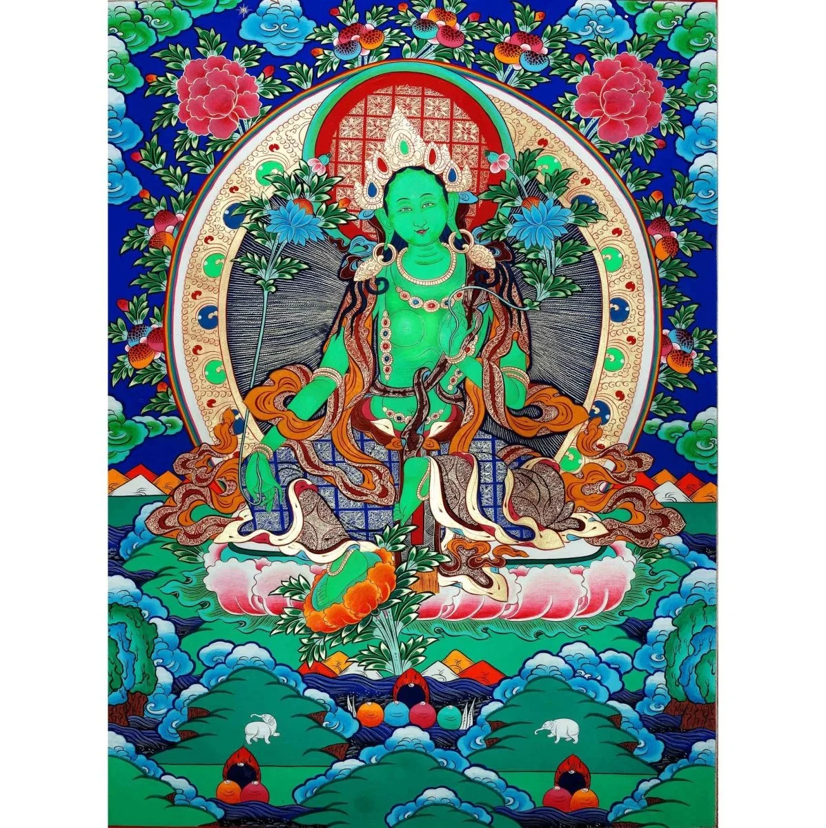 Green Tara Buddha,