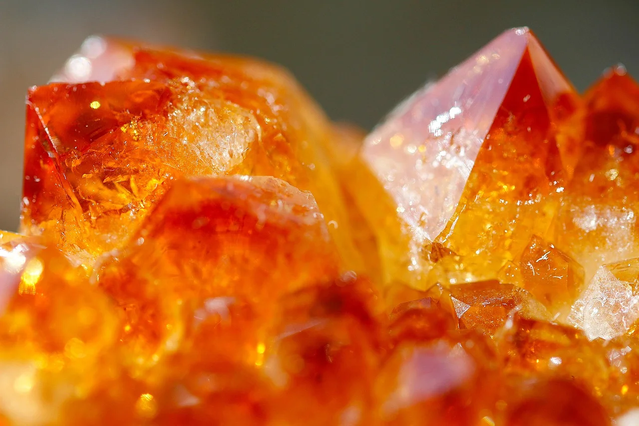 Citrine jade prosperity