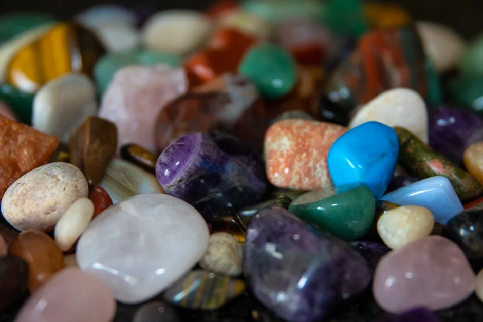 Crystal healing abundance,