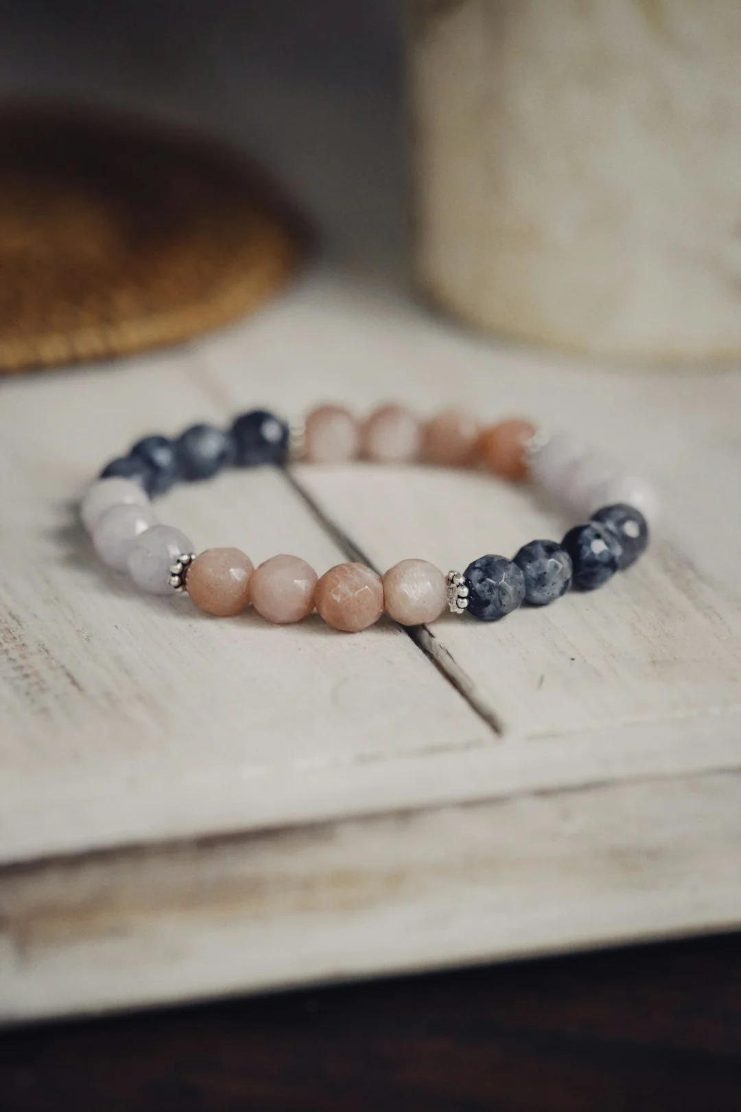 crystal bracelet, natural