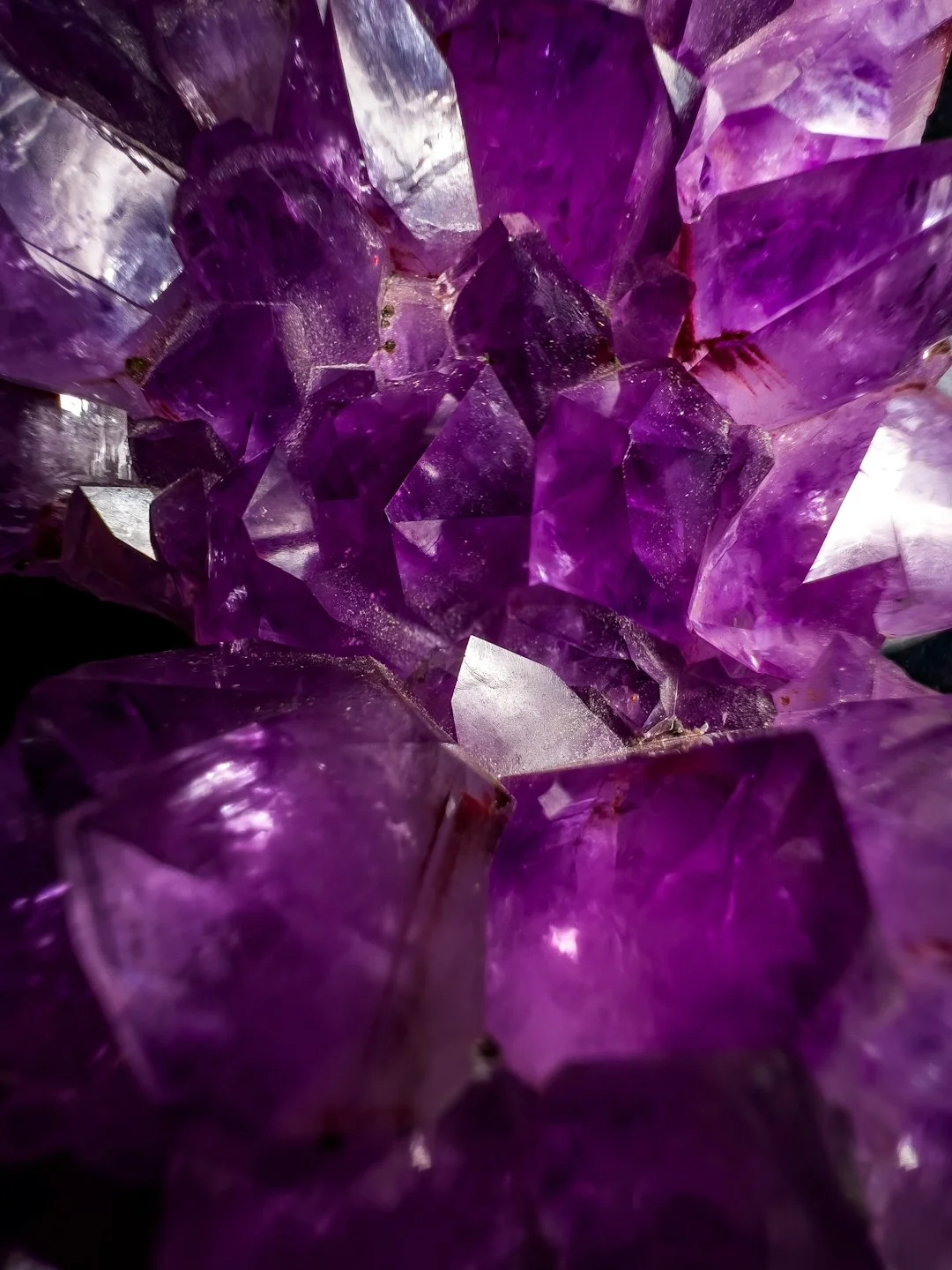 amethyst quartz obsidian,