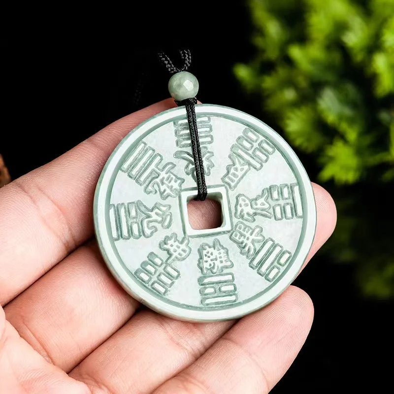 Bagua map hanging,