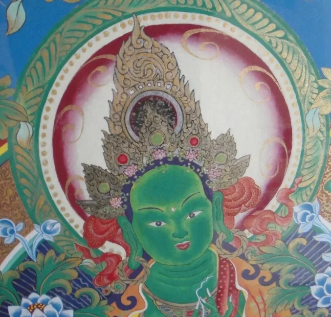 Green Tara, Bodhisattva,