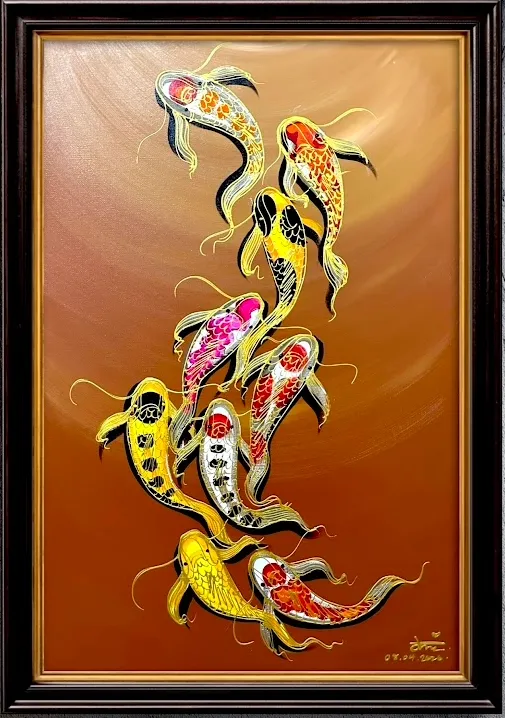 รูปปลามงคล หมายเลข 414/1000 (จากโปรเจ็คต์ 1000ปลา by pimpimgallery)