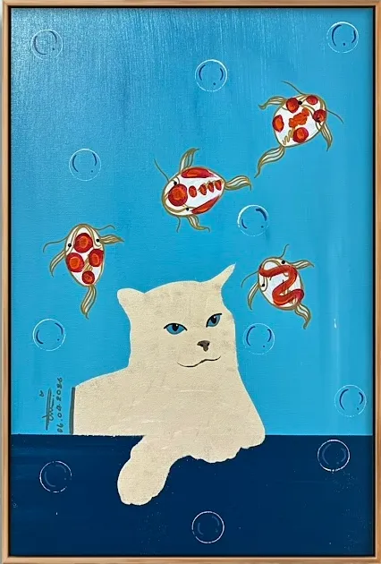 รูปปลามงคล หมายเลข 496/1000 (จากโปรเจ็คต์ 1000ปลา by pimpimgallery)